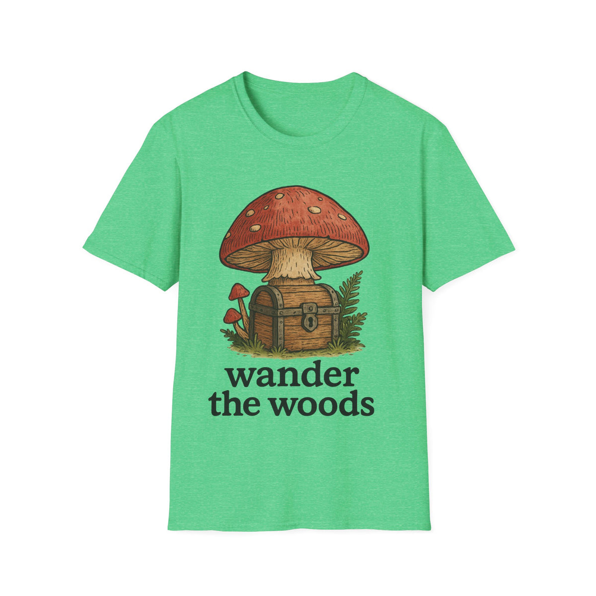 Mushroom Fairy Door T-Shirt — Whimsical Red Toadstool Graphic Tee - Trending Now - September 2026