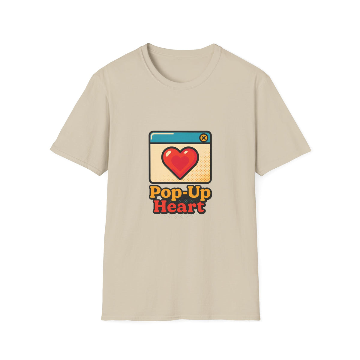 Pop-Up Heart T-Shirt — Cute Retro Heart Graphic Tee - Trending Now - October 2026