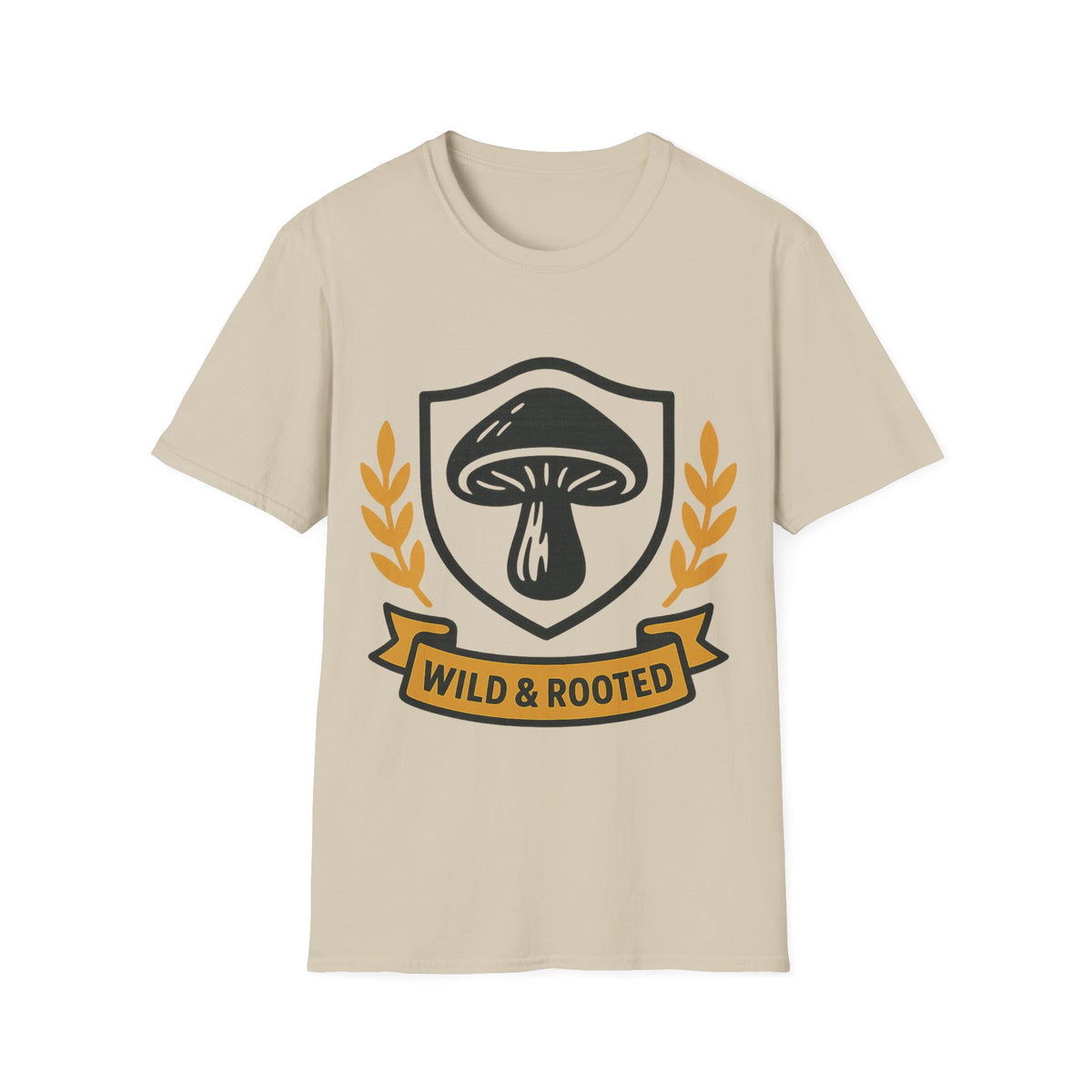 Crest Logo T-Shirt — Subtle Laurel Emblem Tee - Trending Now - September 2026