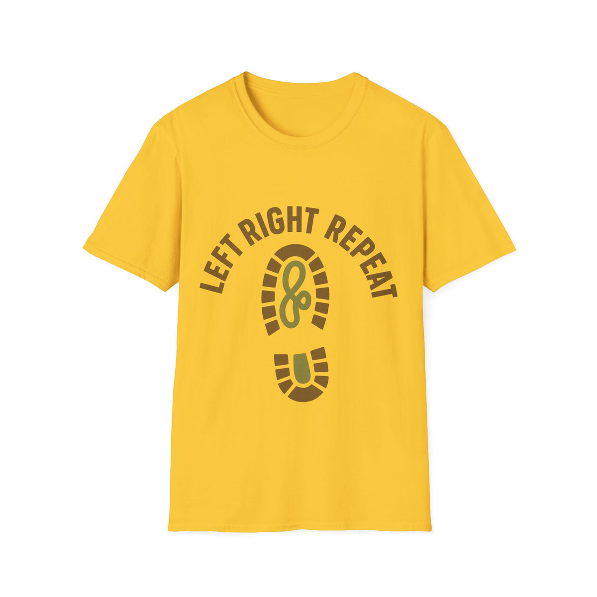 Left Right Ready Bootprint T-Shirt - Trending Now - September 2026