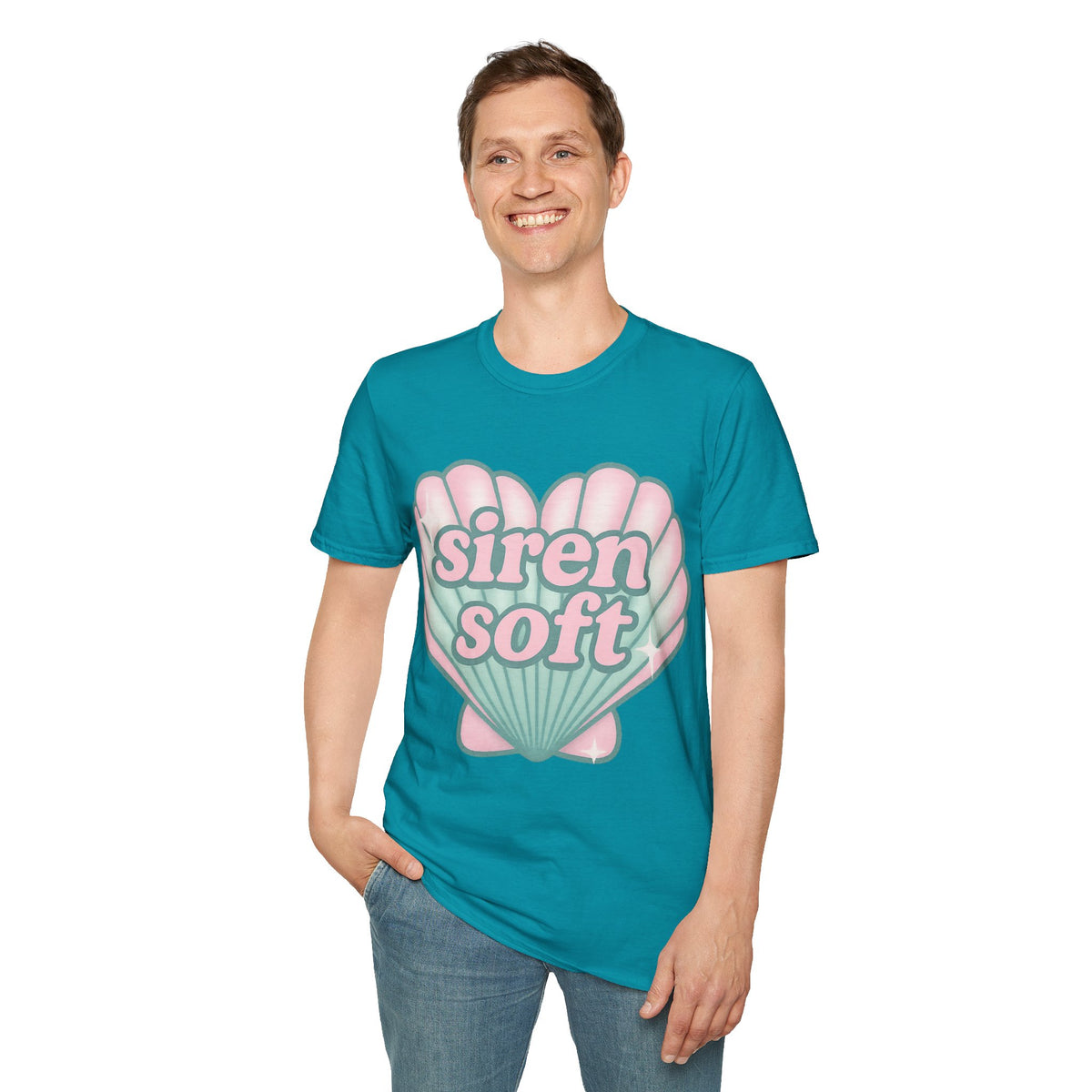 Siren Soft Shell Tee — Cute Pastel Shell Graphic T-Shirt - Trending Now - September 2026