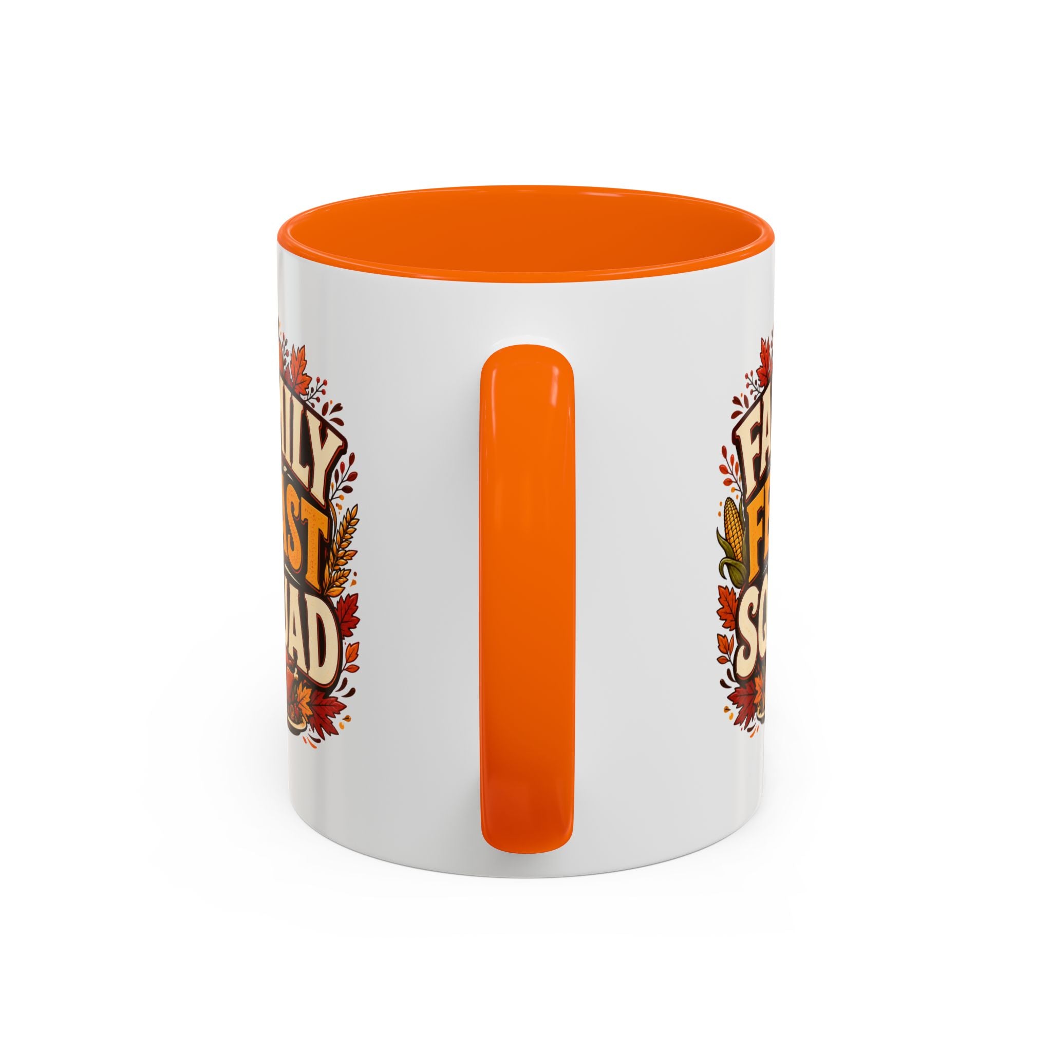 Thanksgiving Mug Family Feast Squad Coffee Mug — Thanksgiving Fall Holiday Accent Mug