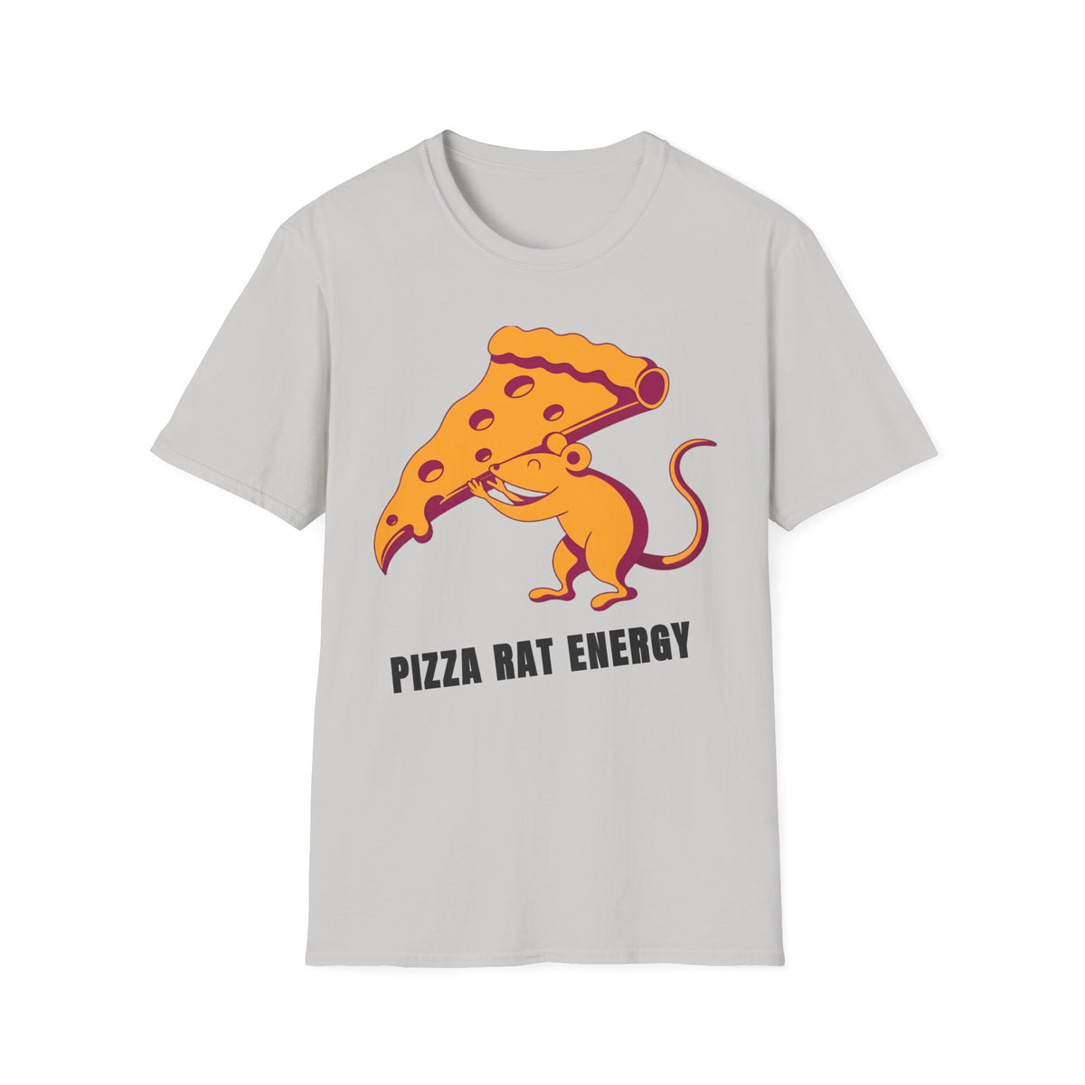 Pizza Rat Energy T-Shirt — Funny Pizza Slice & Rat Graphic Tee - Trending Now - September 2026