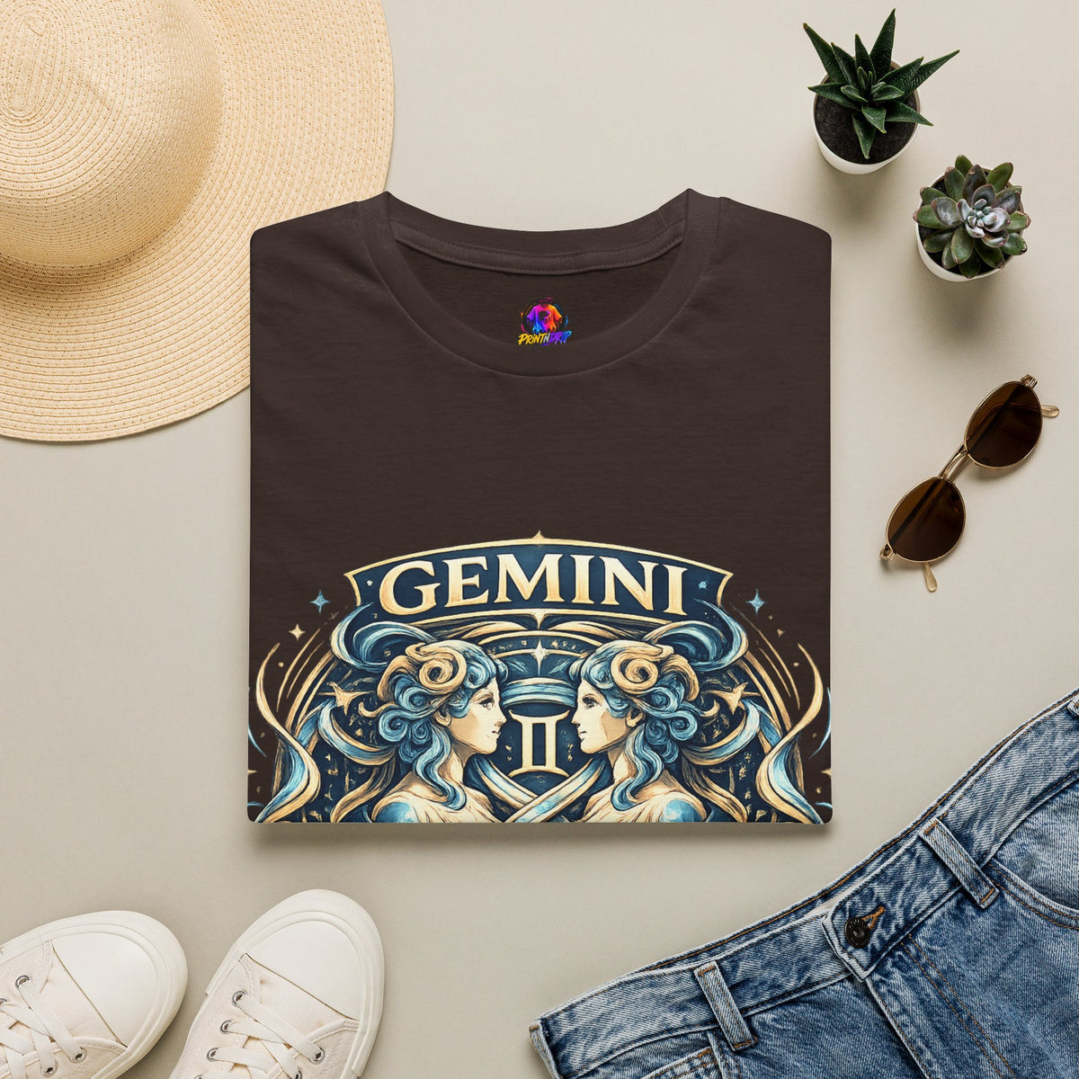 Zodiac  Gemini Unisex Softstyle T-Shirt