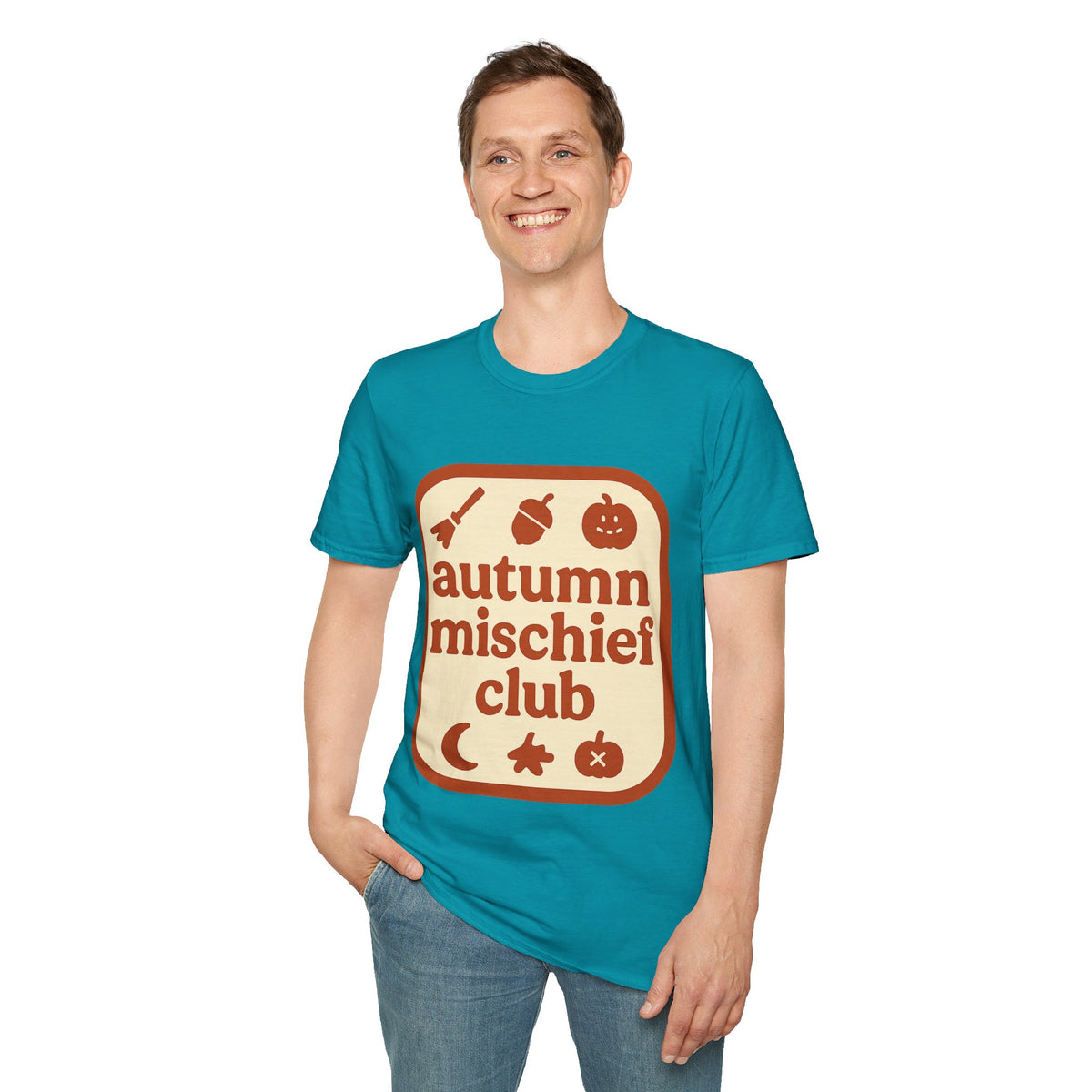 Autumn Mischief Club T-Shirt — Cozy Fall Graphic Tee - Trending Now - August 2026