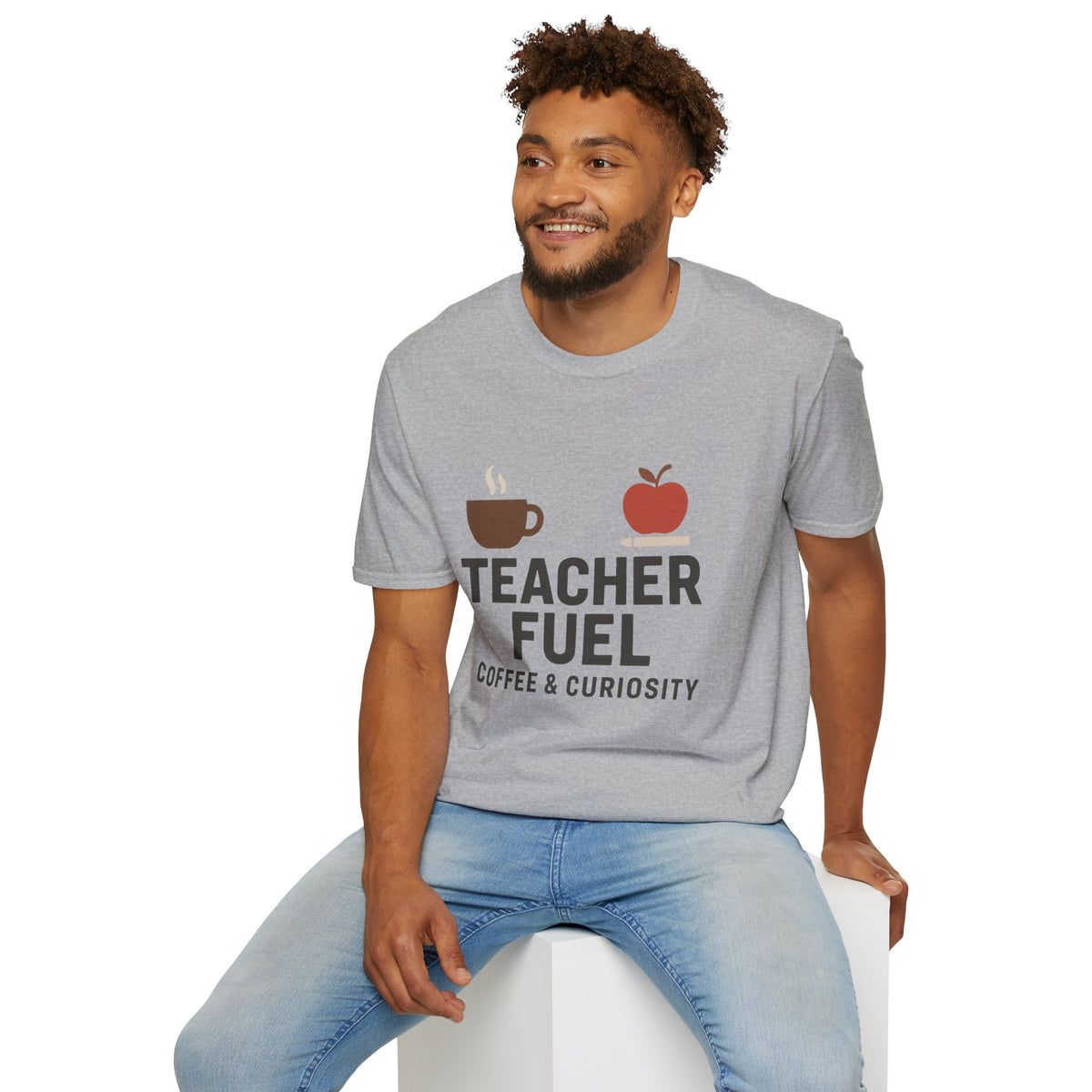 Teacher Fuel T‑Shirt — Coffee & Apple Graphic Tee for Teachers - Trending Now - August 2026