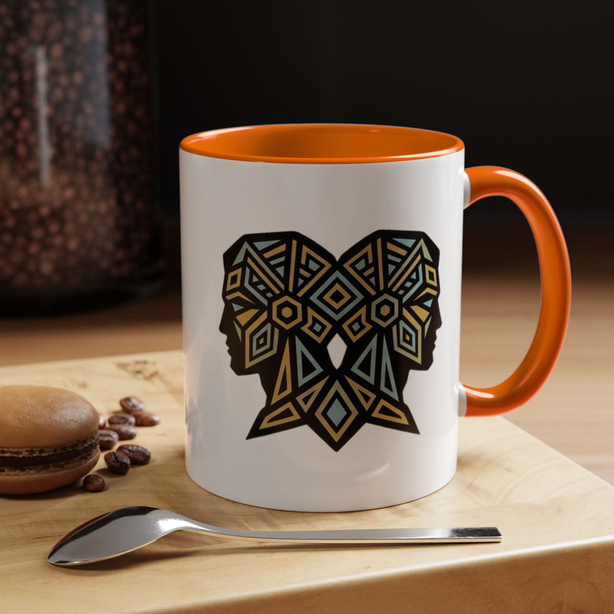 Gemini Zodiac Accent Coffee Mug