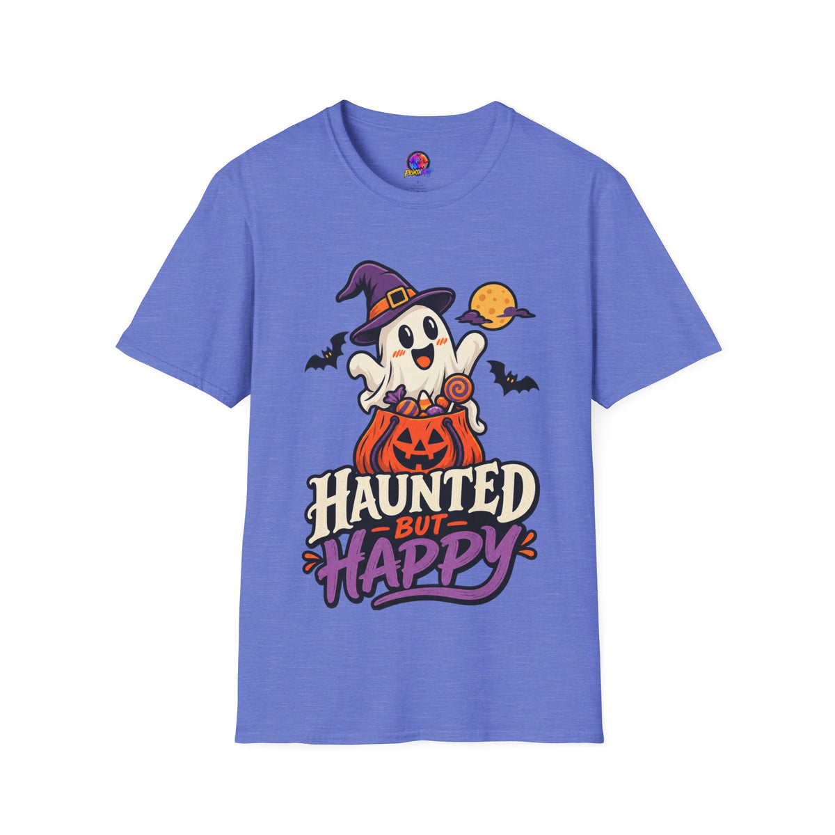 Haunted But Happy Halloween T-Shirt
