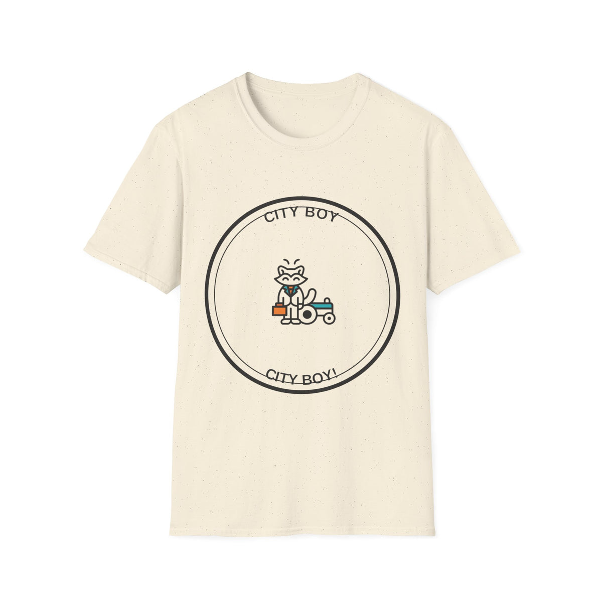City Boy T-Shirt — Cute Cartoon Scooter Logo Tee - Trending Now - August 2026