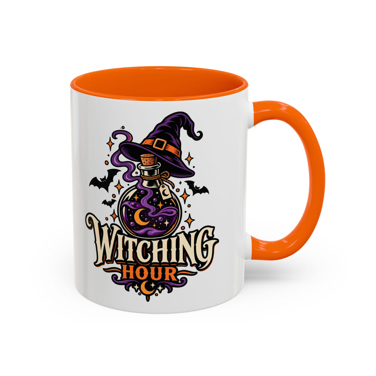 Witching Hour Coffee Mug — Halloween Witch Potion Accent Mug (11/15oz)