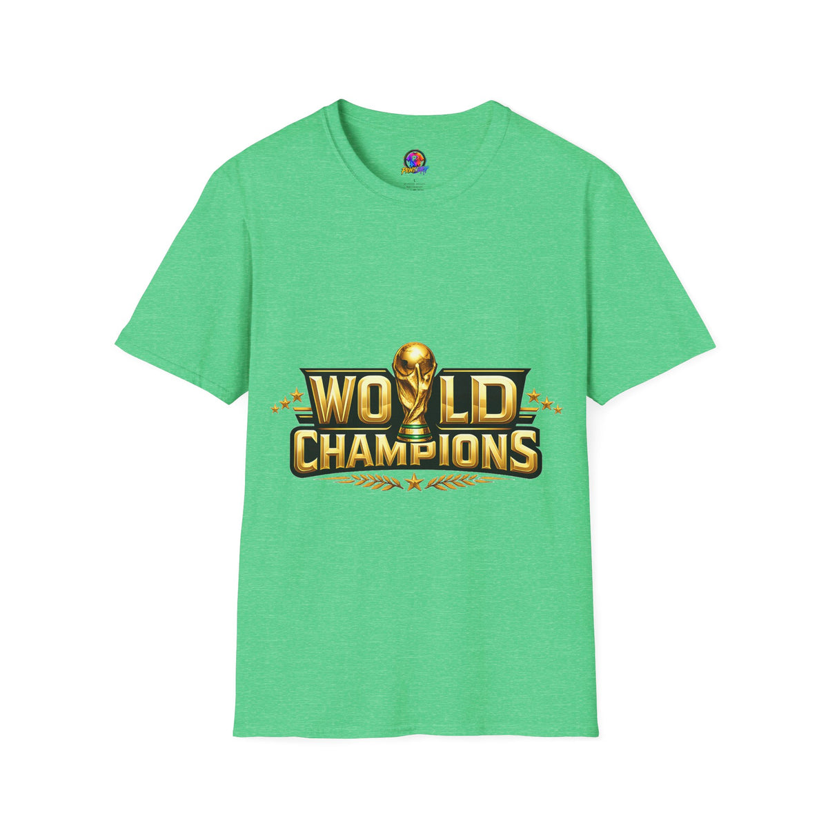 World Champions T-Shirt — Gold Trophy Sports Tee