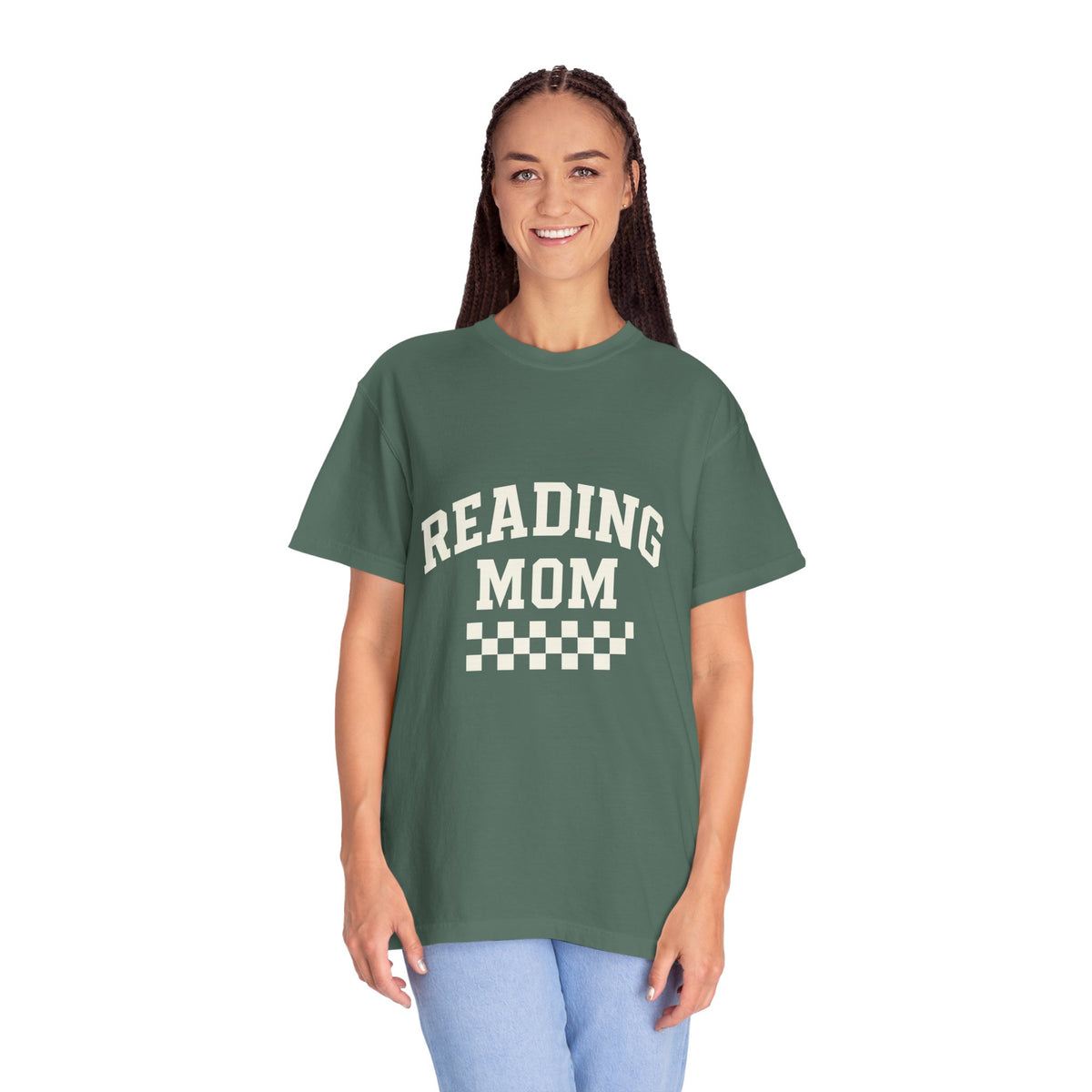 Reading Mom T-Shirt — Vintage Checkbook Style Graphic Tee for Book-Loving Moms - Trending Now - October 2026