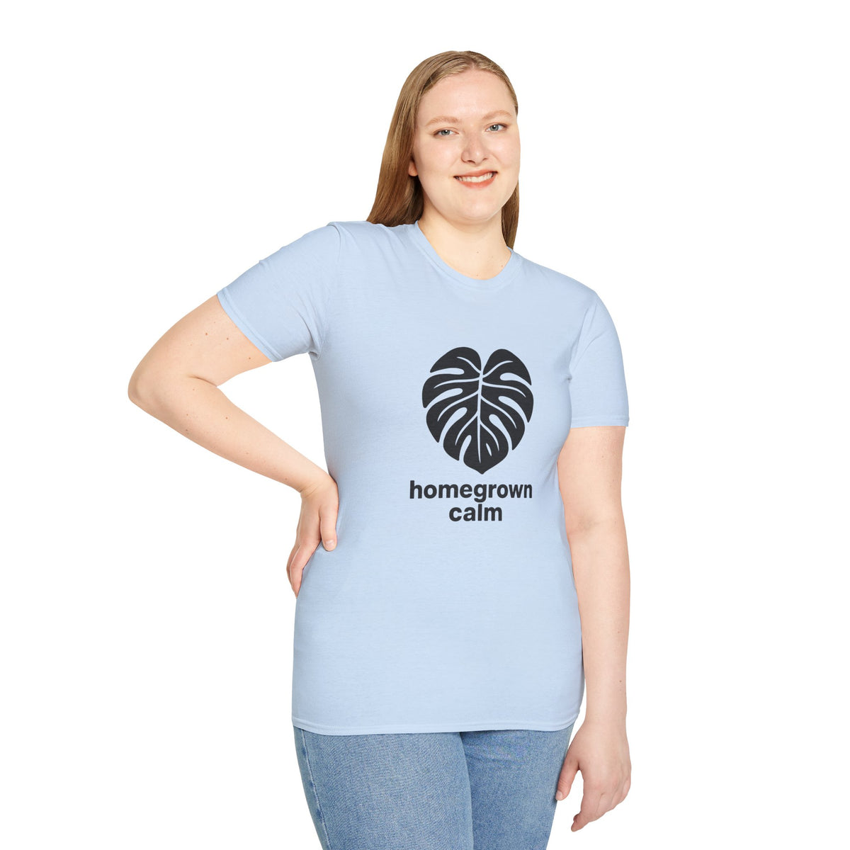Black T‑Shirt with Subtle Heartroots Graphic – Minimal Plant Lover Tee - Trending Now - August 2026