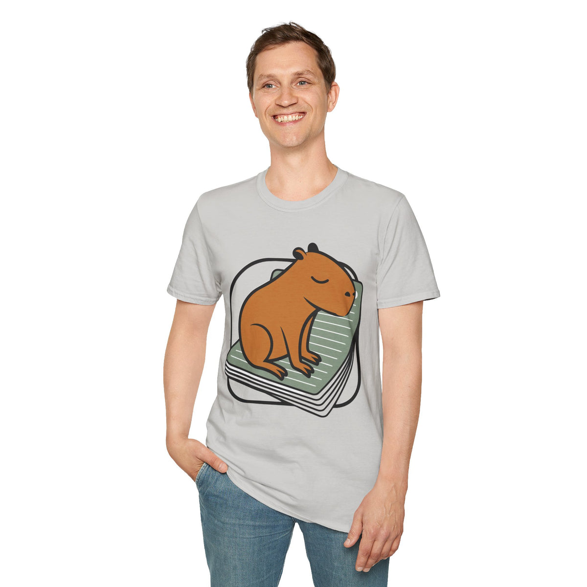 Capybara Nap T-Shirt — Cute Relaxed Capybara Illustration Tee - Trending Now - August 2026