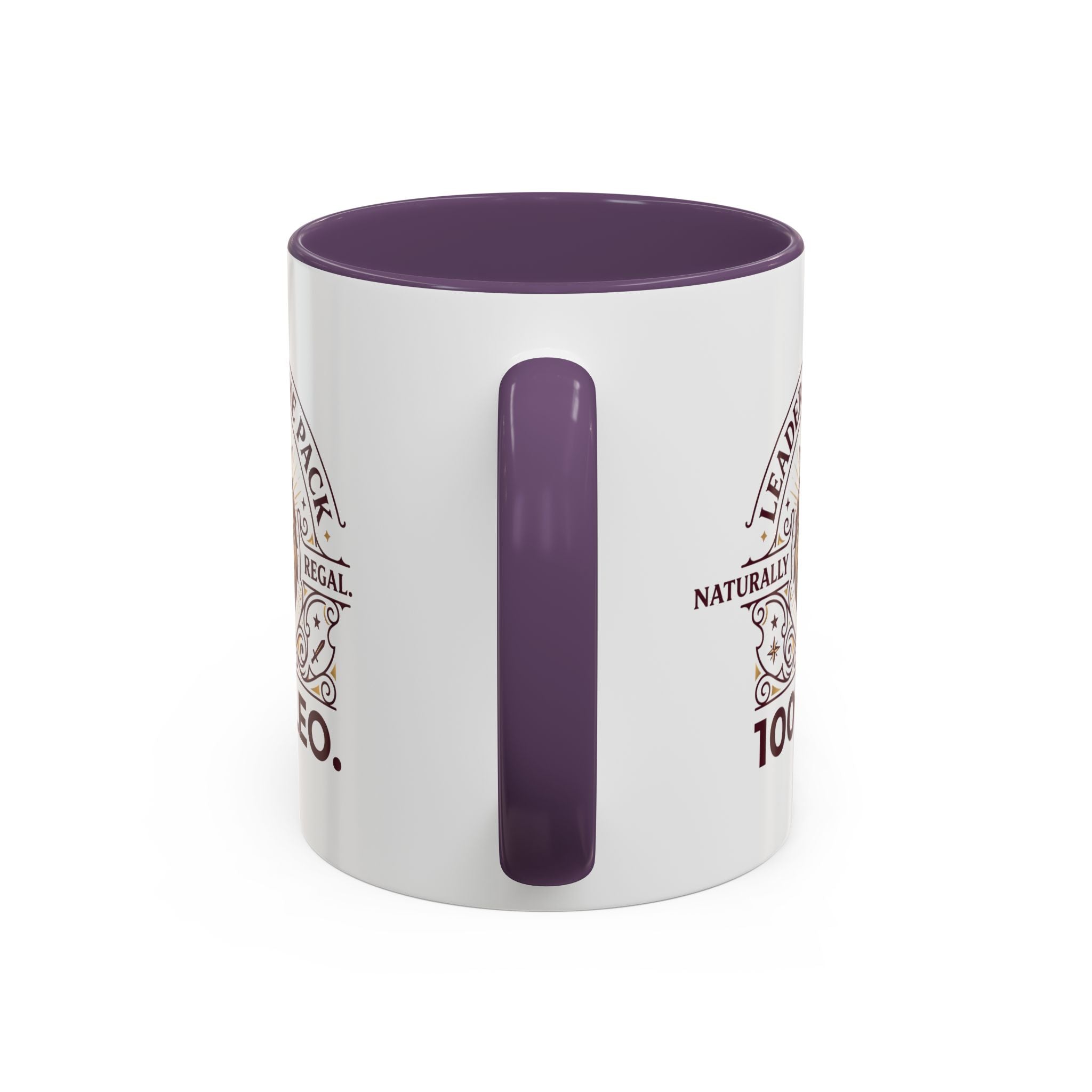 Leo Coffee Mug — 'Leader of the Pack' 100% Leo Zodiac Accent Mug