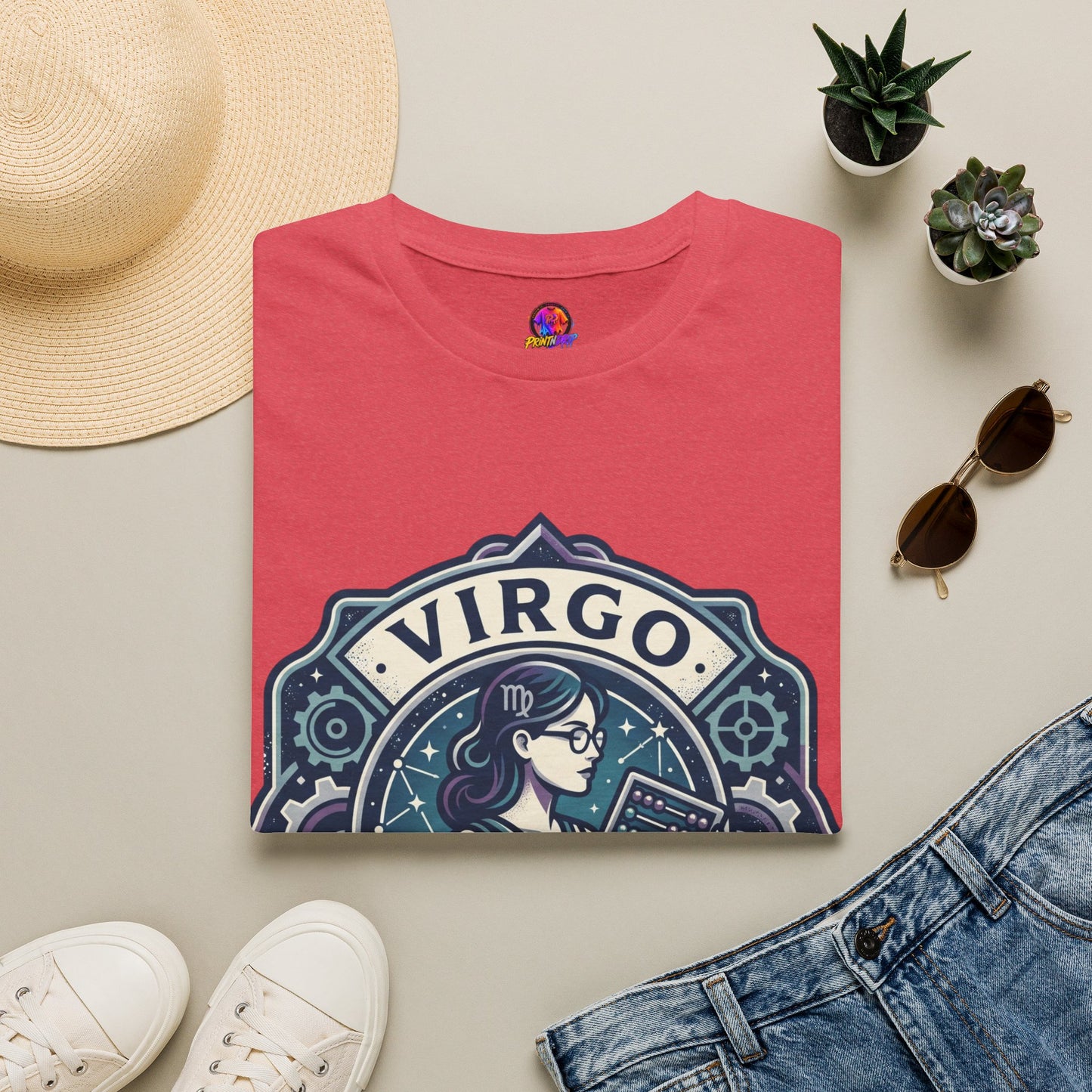 Virgo 'Professional Problem Solver' T-Shirt — Zodiac Astrology Tee for Women