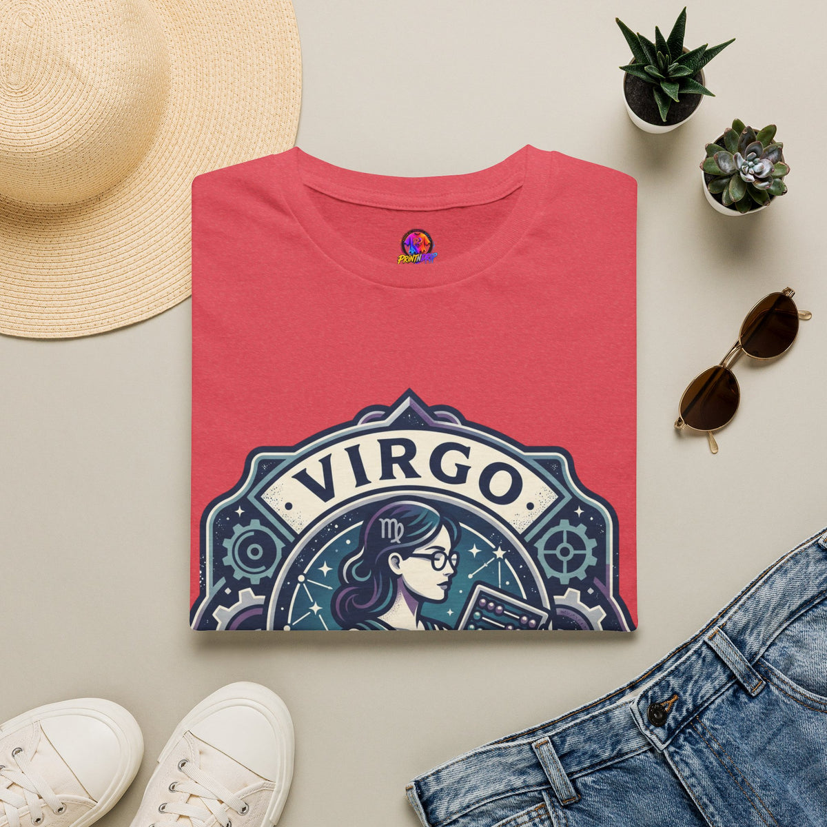Virgo 'Professional Problem Solver' T-Shirt — Zodiac Astrology Tee for Women