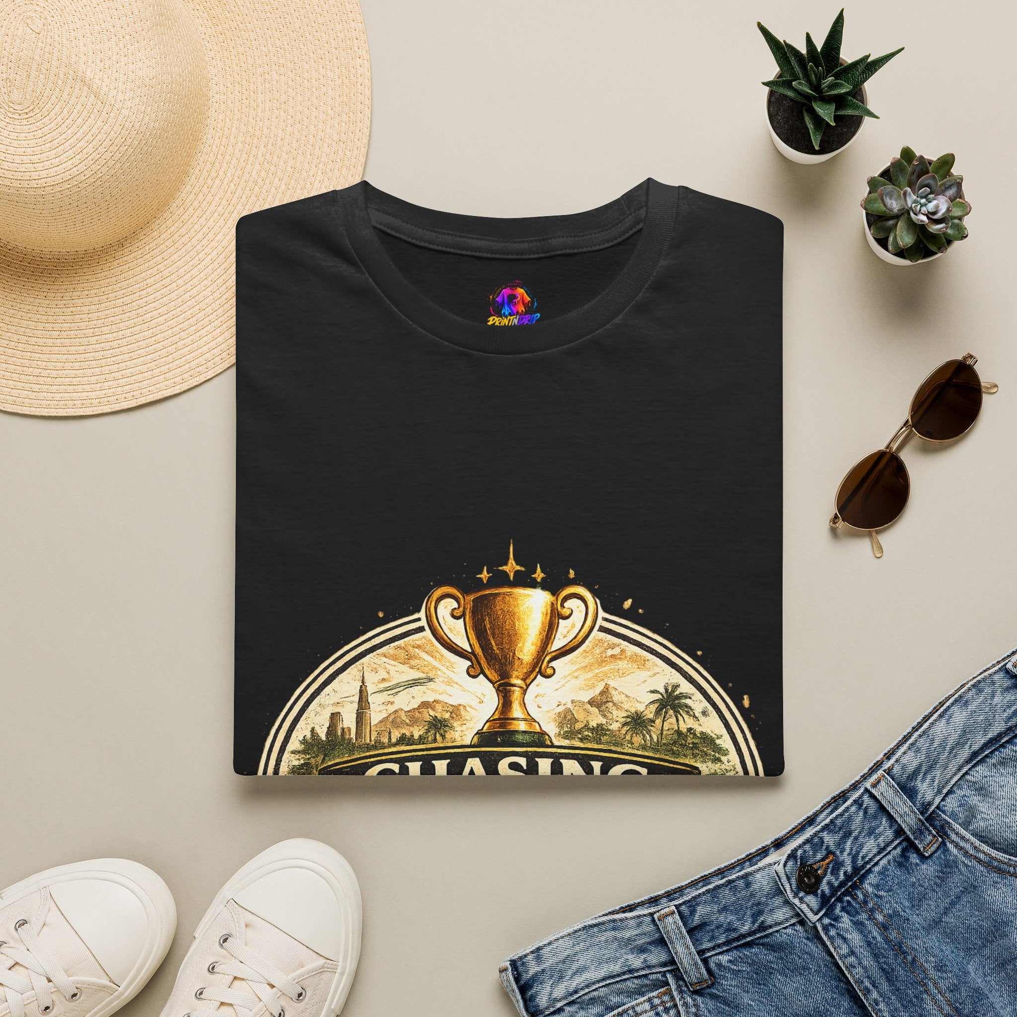 T-Shirt — Chasing Trophies Vintage Trophy Graphic Tee