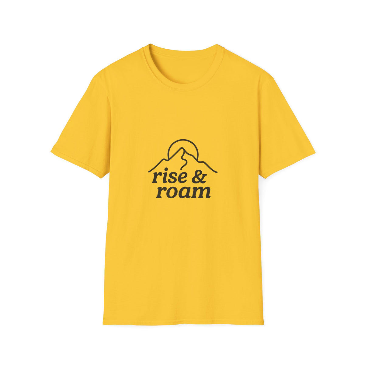 Vintage Mountain Logo T-Shirt — "Peace & Power" Graphic Tee - Trending Now - August 2026