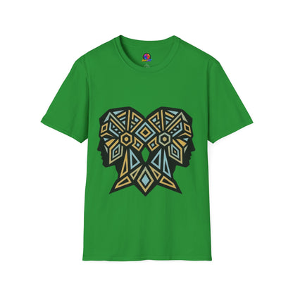 Geometric Elephant Tee — Tribal Mosaic Elephant Graphic T-Shirt