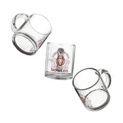 Leo Zodiac Glass Mug — "Leader of the Pack" 100% LEO Coffee Cup