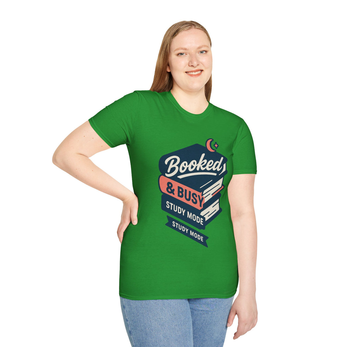 Booked & Busy T‑Shirt – Librarian/Book Lover Reading Gift - Trending Now - August 2026