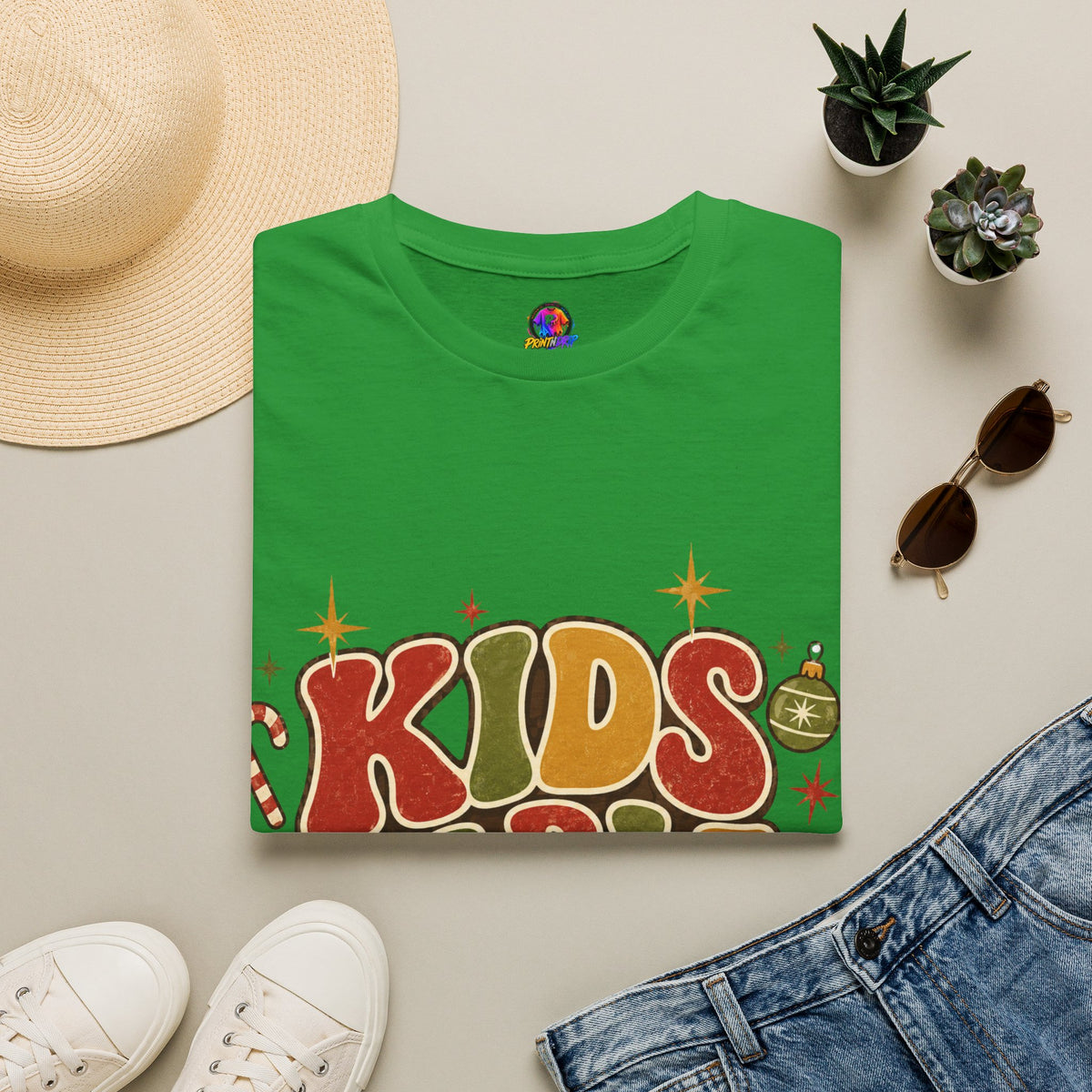 Kids Table Alumni T-Shirt — Retro Holiday Family Dinner Tee