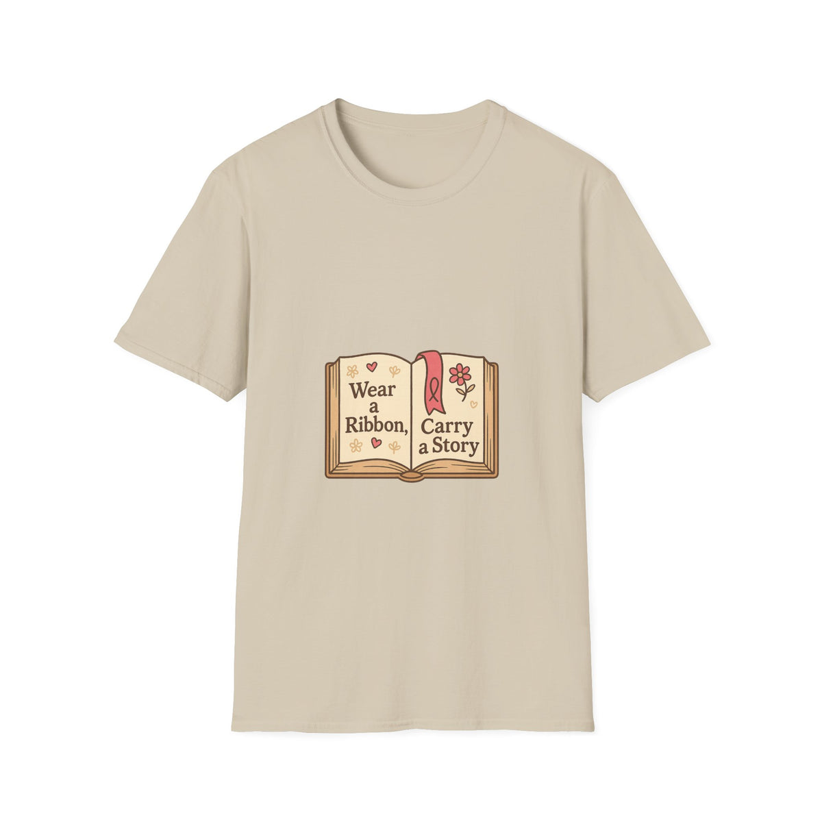 Book Lover T‑Shirt — "Wear a Ribbon, Carry a Story" Vintage Open Book Design - Trending Now - October 2026