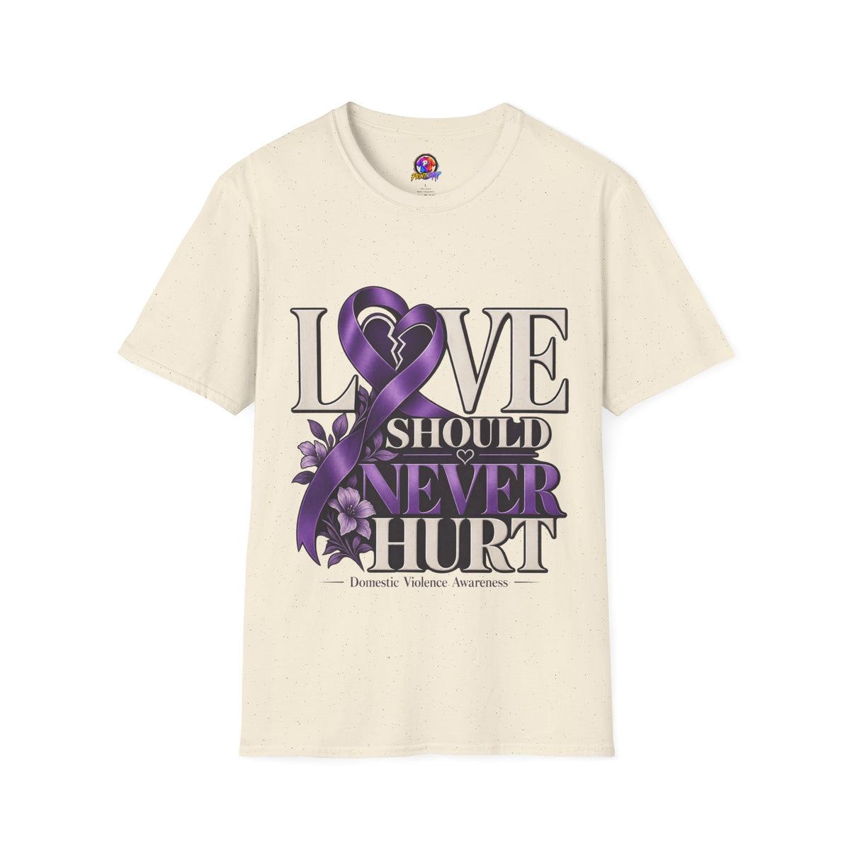 Love Should Never Hurt Domestic Violence Awareness T-Shirt