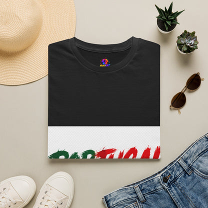 Portugal Flag Script T-Shirt — Portuguese Pride Tee