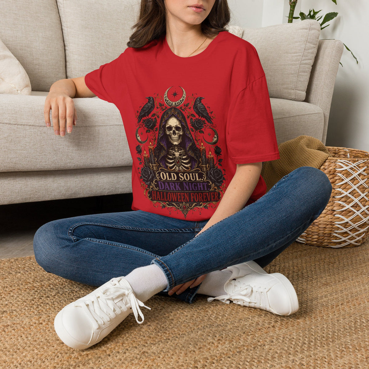 Halloween Old Soul Unisex Softstyle T-Shirt