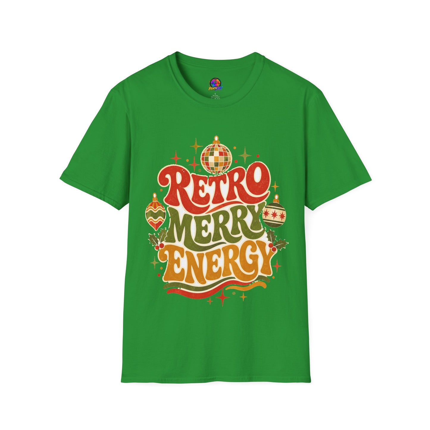 Retro Merry Energy T-Shirt