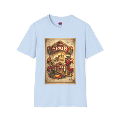 Spain Vintage Travel Graphic T‑Shirt — Retro Spanish Landmark Tee
