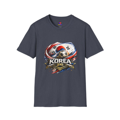 Korea Soccer T‑Shirt — Korea Football Crest Tee