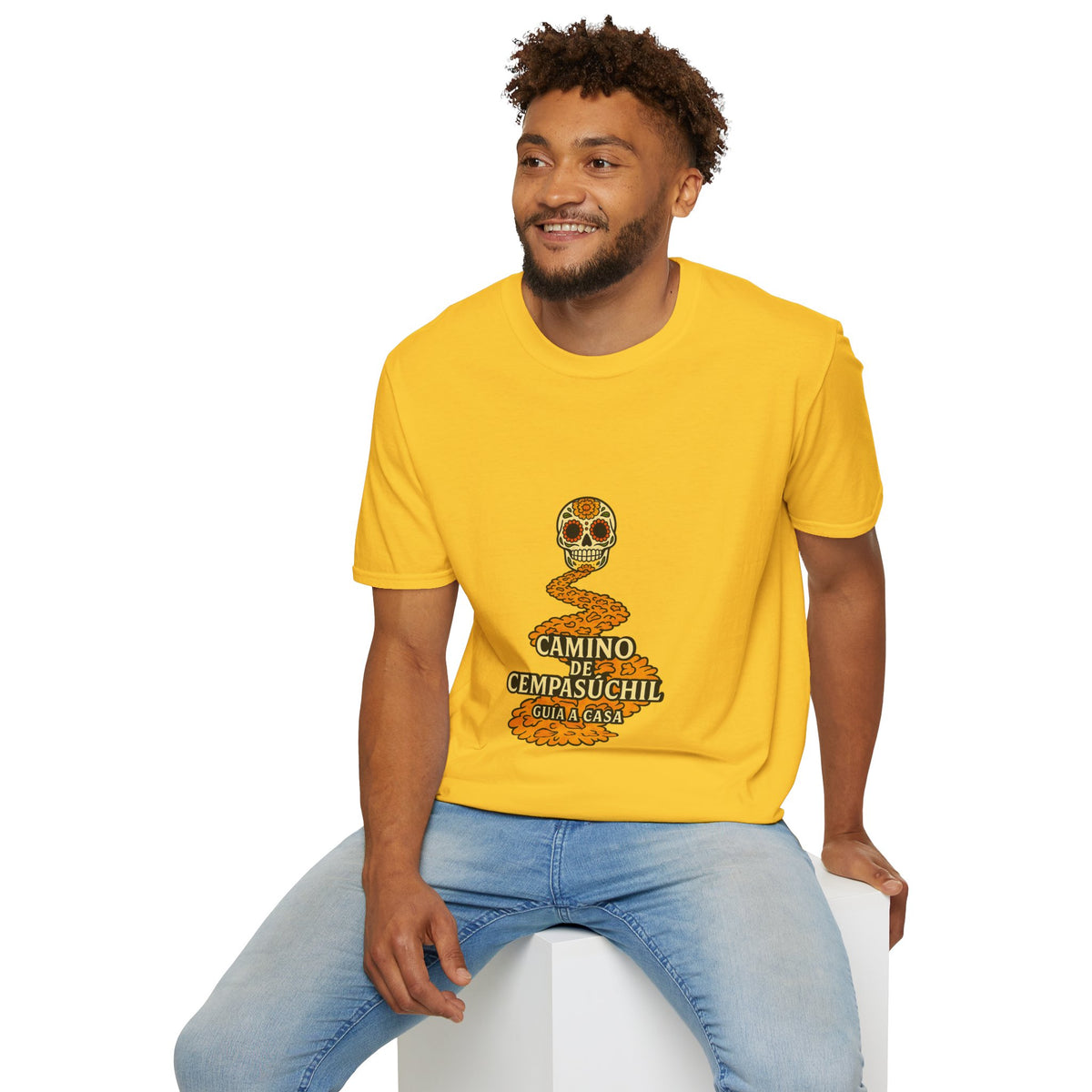 Day of the Dead Skull & Marigold T-Shirt - Trending Now - October 2026