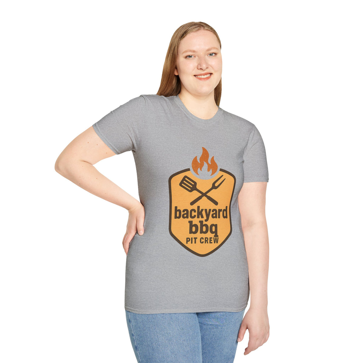 Backyard BBQ T-Shirt — Grilling Badge Tee - Trending Now - August 2026