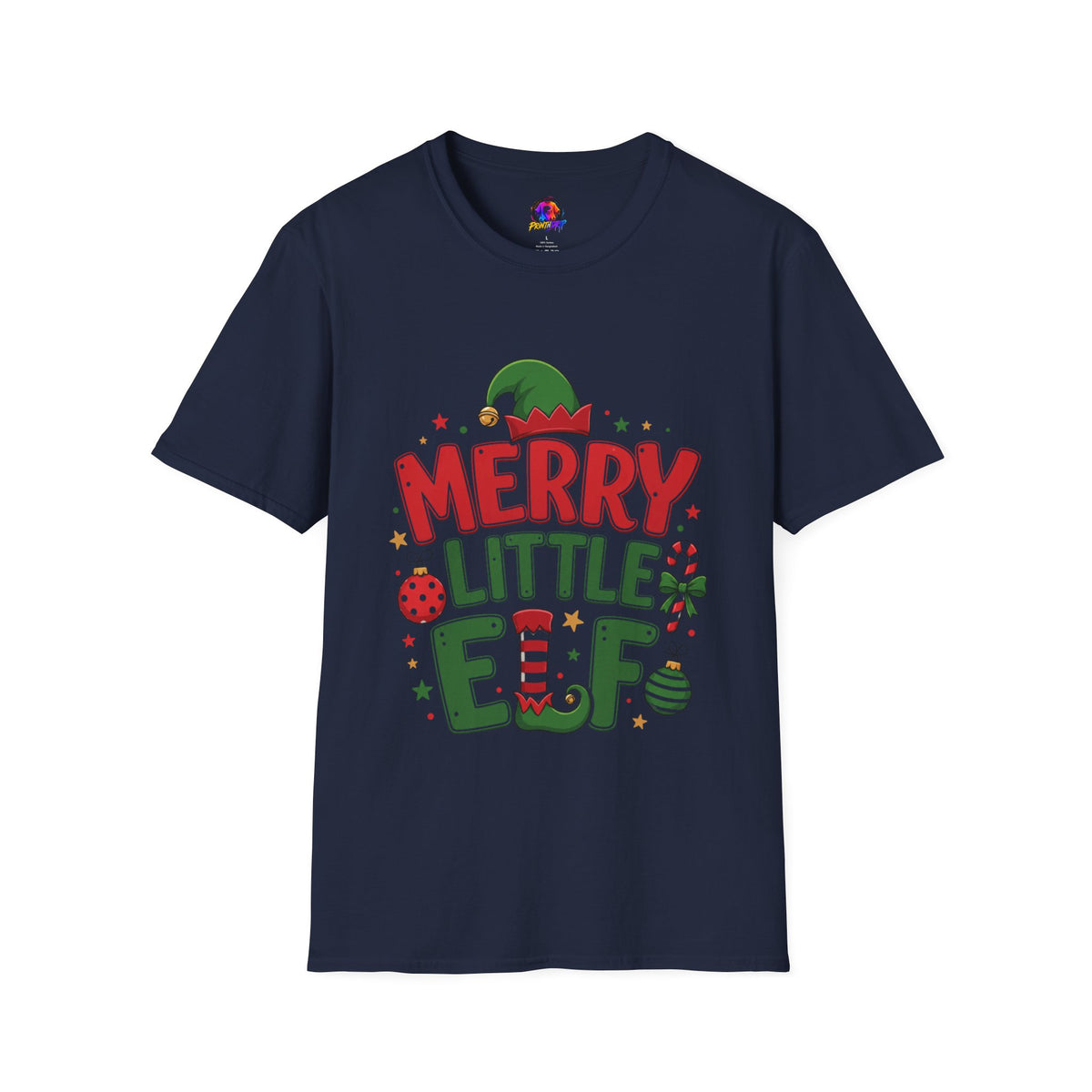 Merry Little Elf T-Shirt — Festive Christmas Holiday Tee