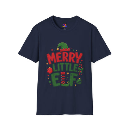 Merry Little Elf T-Shirt — Festive Christmas Holiday Tee