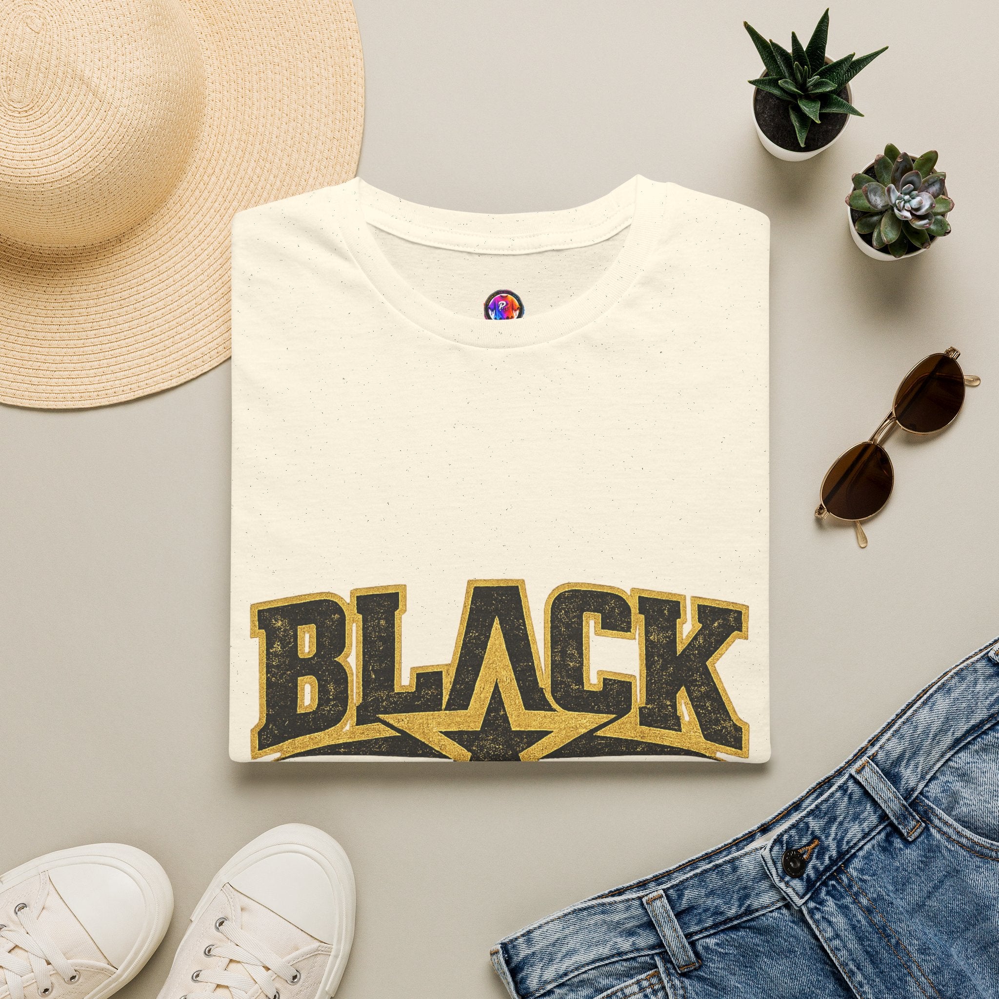 Ghana Black Stars T-Shirt — Bold Vintage Star Logo Tee