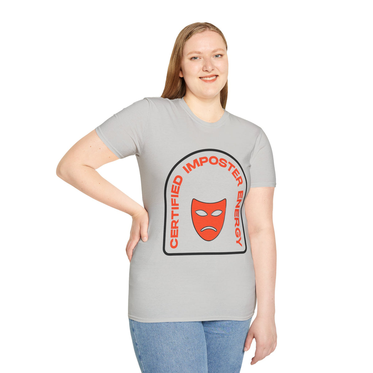 Certified Imposter Energy T-Shirt — Funny Sarcastic Graphic Tee - Trending Now - August 2026