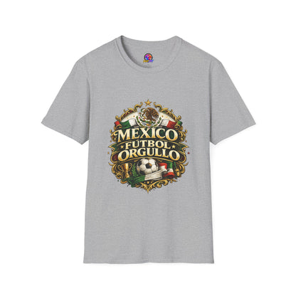 Mexico Fútbol Orgullo T-Shirt — Mexican Soccer Pride Graphic Tee