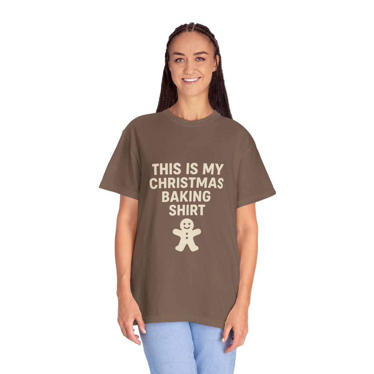 Christmas Baking Shirt — 'This Is My Christmas Baking Shirt' Tee with Gingerbread Graphic- Trending Now - October 2026