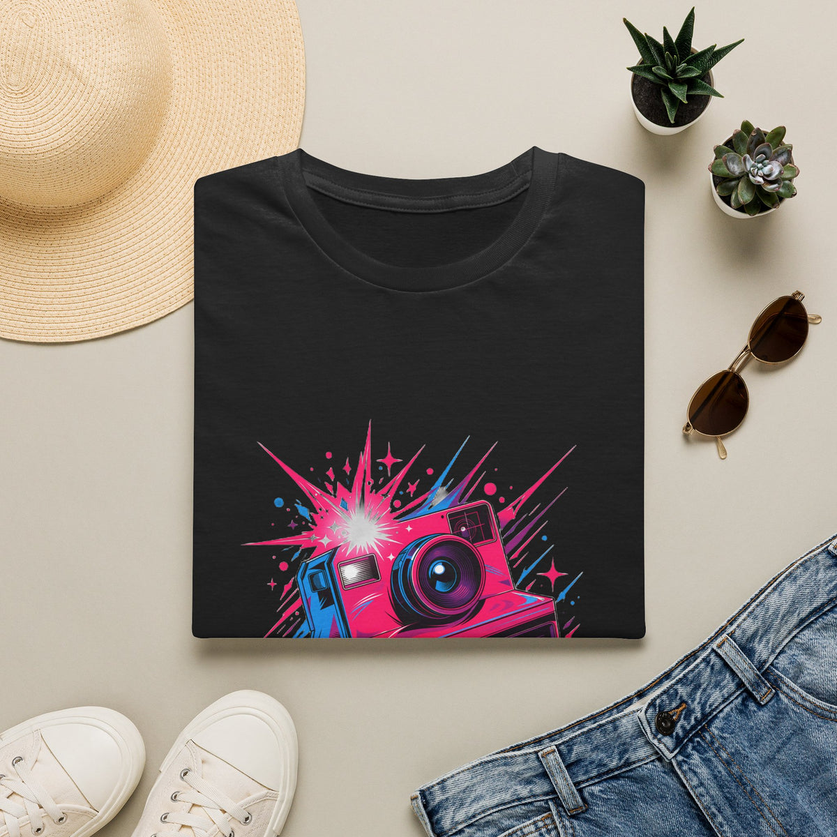 Dream Girl Wallahi Camera T-Shirt - Retro Pop Art Graphic Tee - Trending Now - September 2026