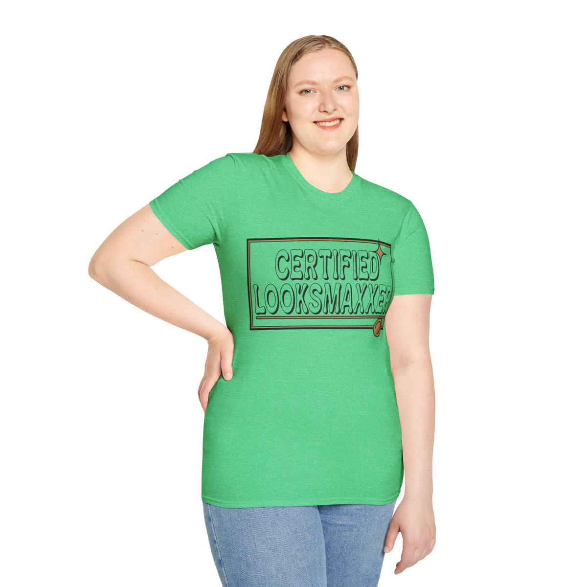 Certified Looksmaxxer T-Shirt — Funny Aesthetic Confidence Tee - Trending Now - August 2026