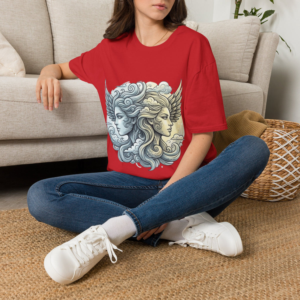 Gemini Zodiac Unisex Softstyle T-Shirt