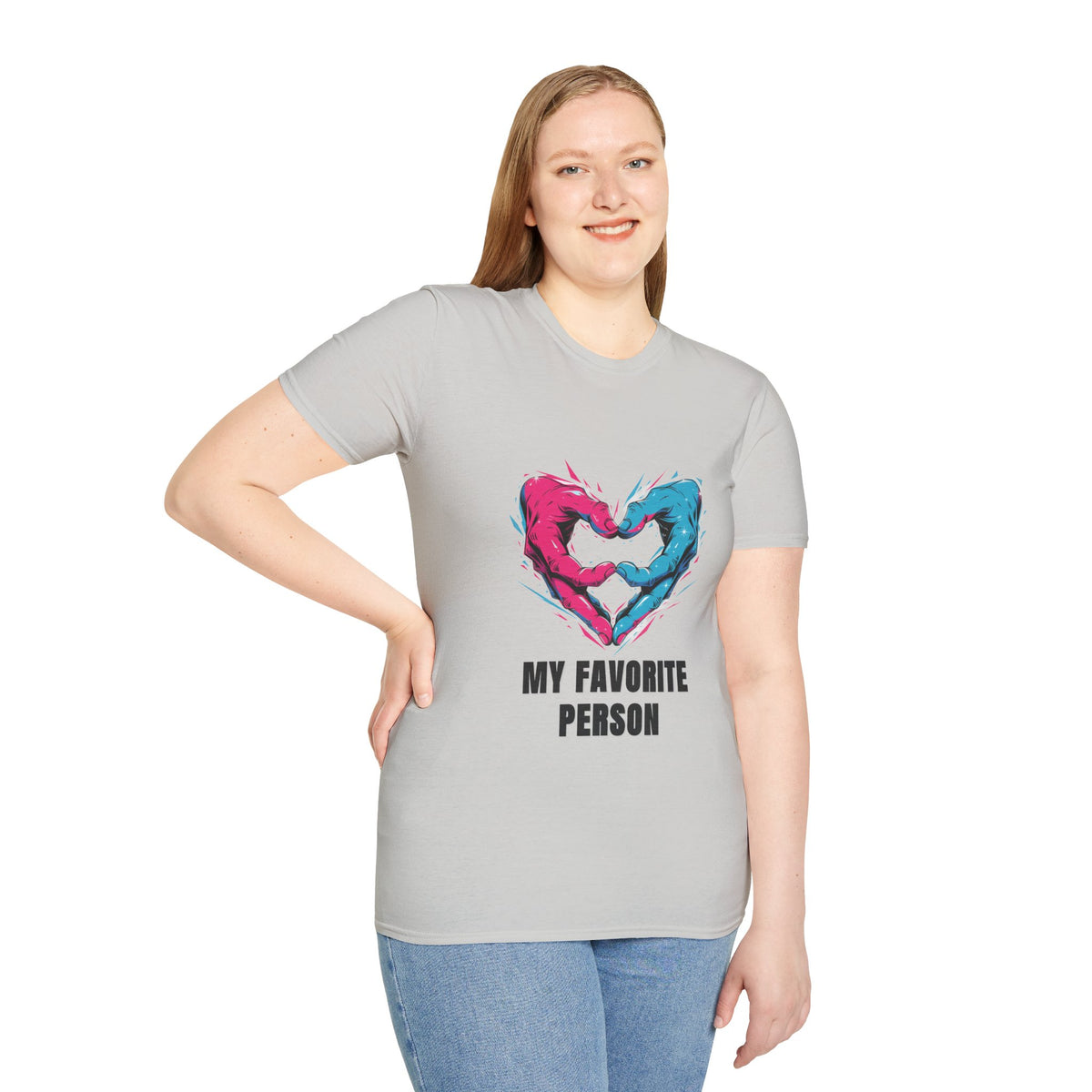 Heart Hands T-Shirt — “My Favorite Person” Couples Graphic Tee - Trending Now - August 2026