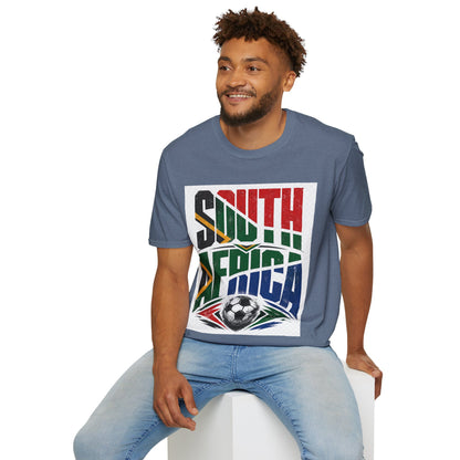 South Africa Soccer T-Shirt — Vintage Flag Football Fan Tee
