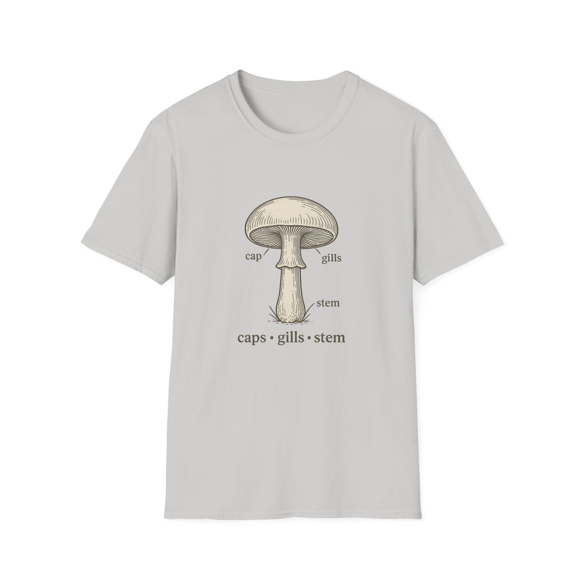 Minimal Mushroom Tee — Vintage Botanical Mushroom Graphic T‑Shirt - Trending Now - August 2026