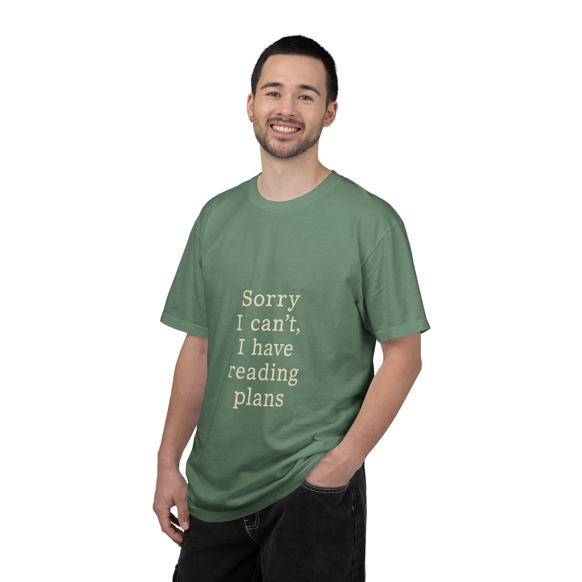 Reading Plans T-Shirt — "Sorry I Can't, I Have Reading Plans" Literary Tee - Trending Now - October 2026