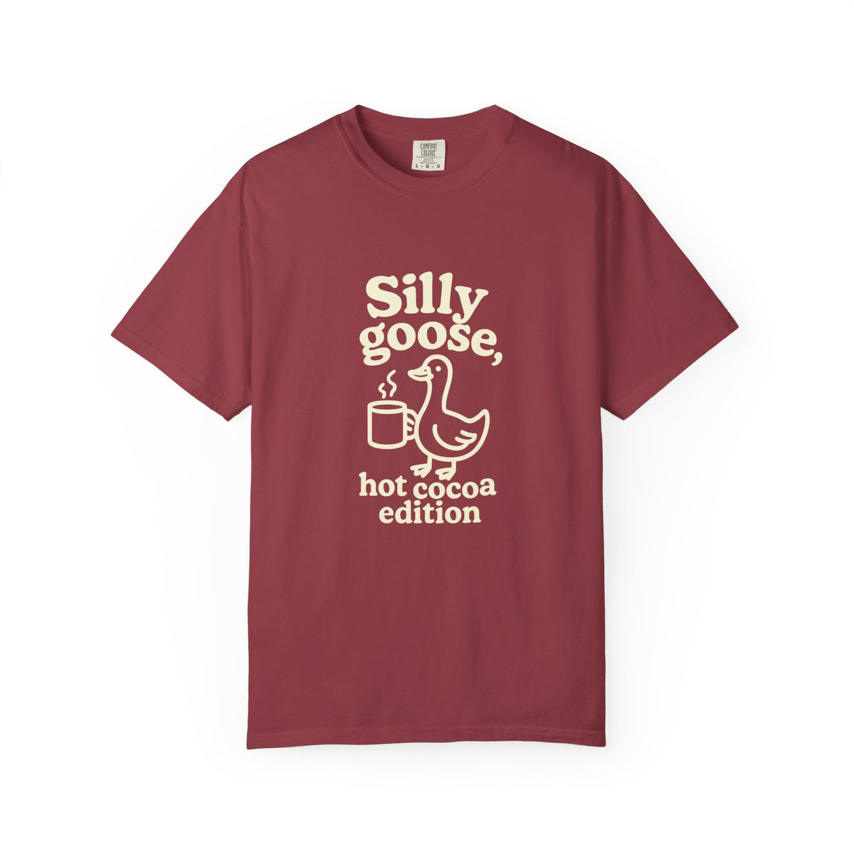 Silly Goose Hot Cocoa T-Shirt — Cute Winter Graphic Tee - Trending Now - October 2026